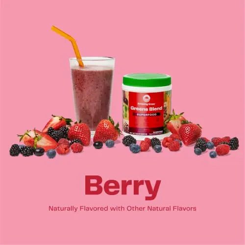 Amazing Grass Greens Blend Superfood: Super Greens Powder Smoothie Mix with Organic - TrustMedUSA