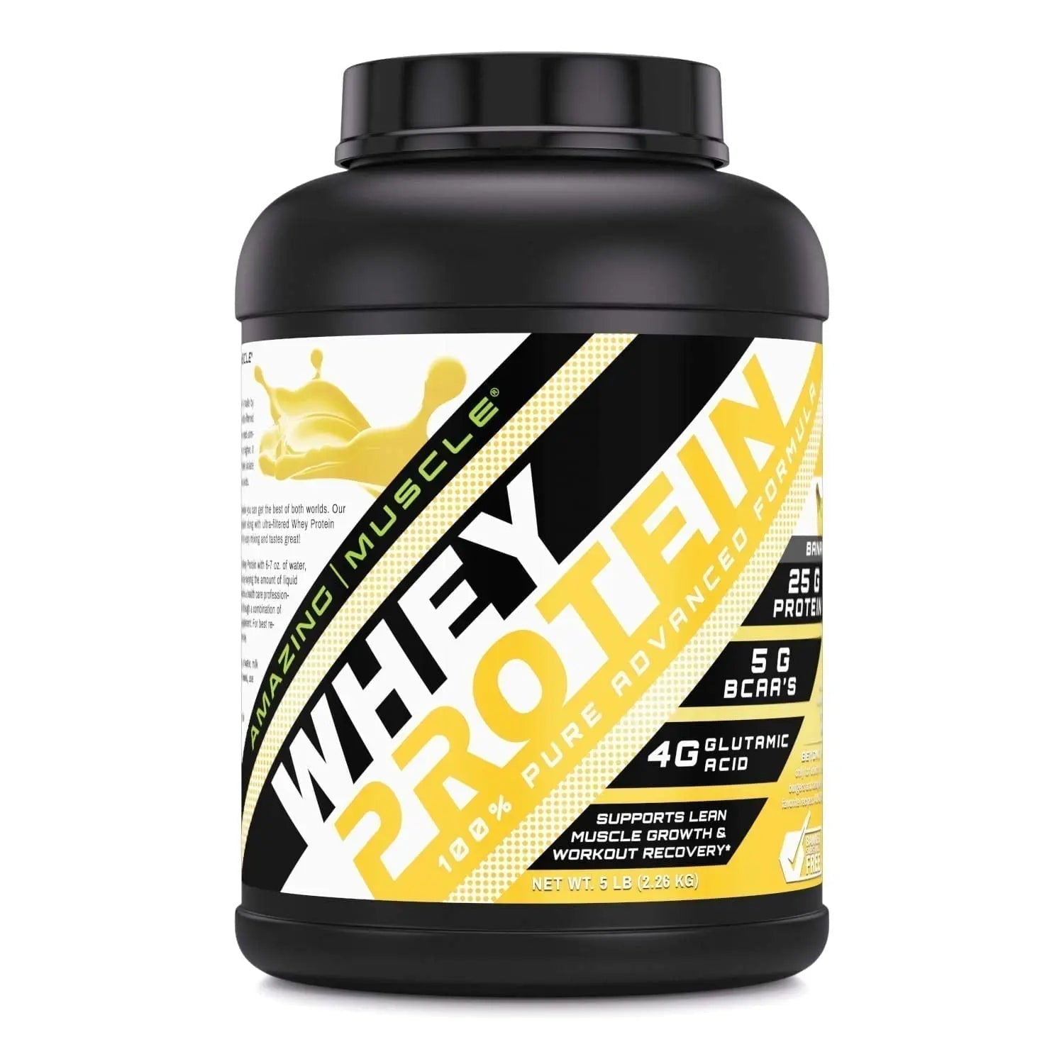 Amazing Muscle 100% Whey Protein Powder *Advanced Formula with Whey Protein - TrustMedUSA