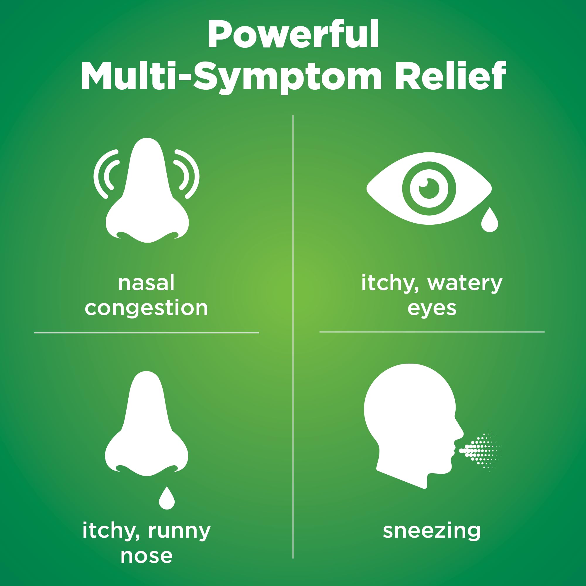 Amazon Basic Care 24-Hour Allergy Relief Nasal Spray, Fluticasone Propionate (Glucocorticoid), 50 mcg, Full Prescription Strength, Non-Drowsy, 0.62 Fl Oz - Maple Wellness Supplements