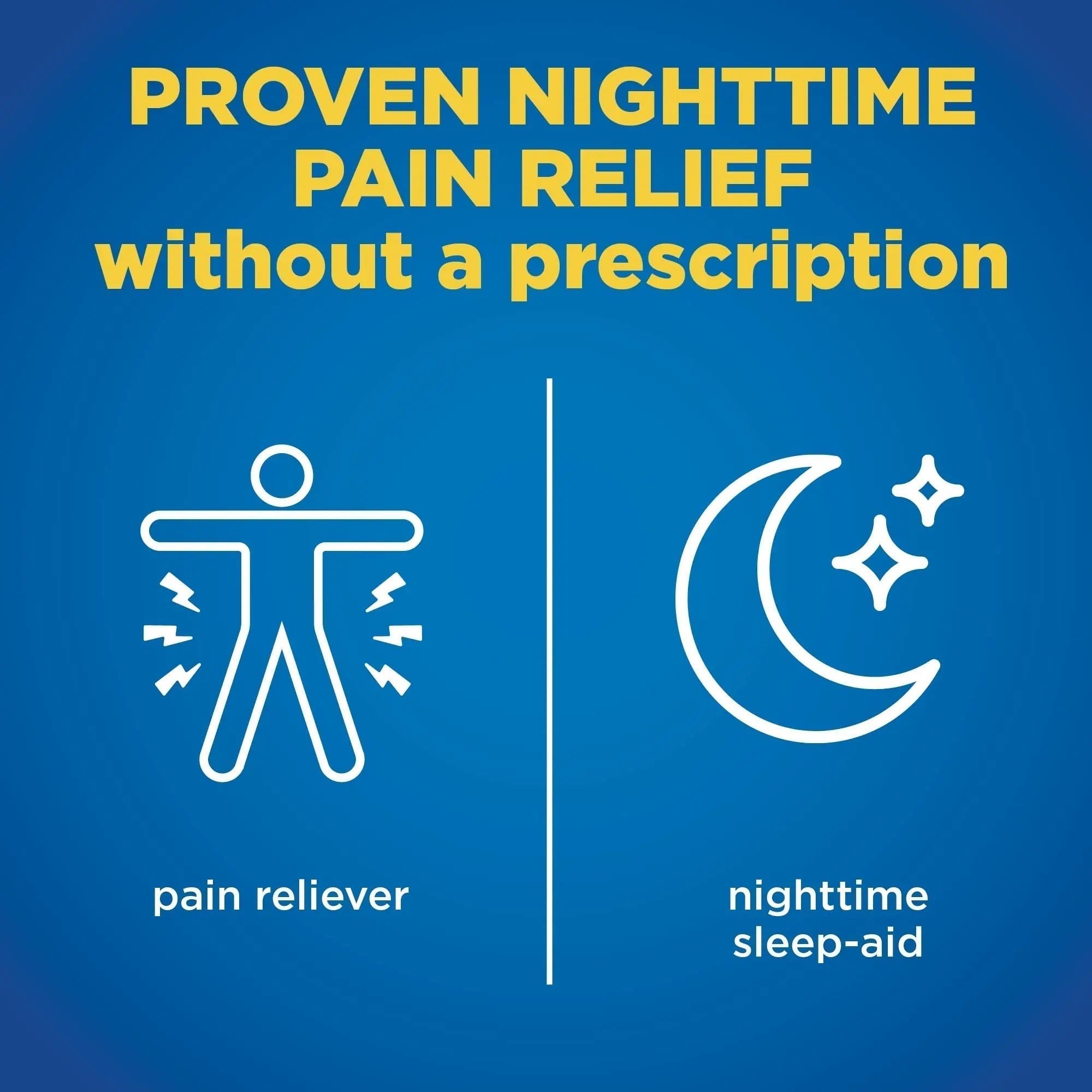 Amazon Basic Care All Night Pain Relief PM, Naproxen Sodium 220 mg/Diphenhydramine Hydrochloride 25 mg Tablets, Pain Reliever/Nighttime Sleep-Aid, 160 Count - TrustMedUSA