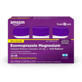 Amazon Basic Care Esomeprazole Magnesium Delayed-Release Mini Capsules, 20 mg, Acid Reducer, 24 Hour Heartburn Medicine, 42 Count - Maple Wellness Supplements