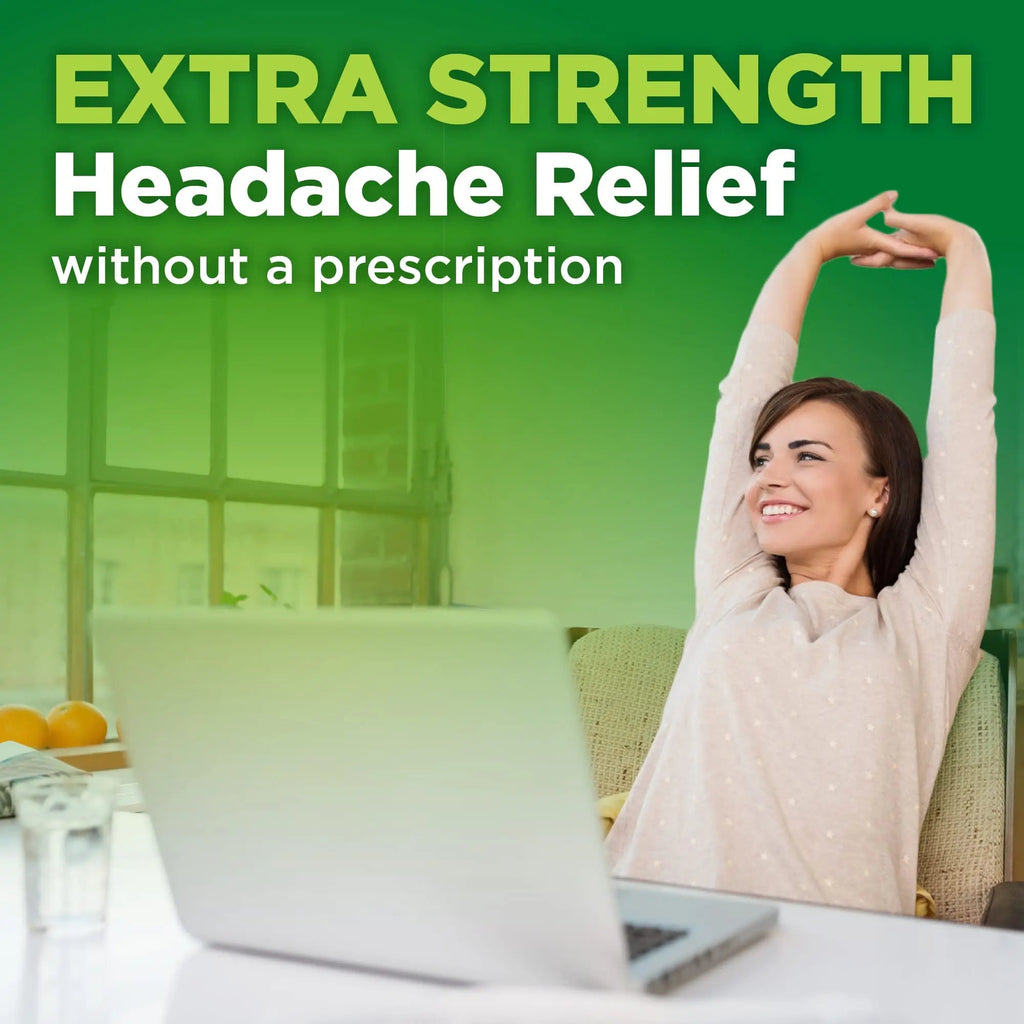 Amazon Basic Care Extra Strength Headache Relief Geltabs, Pain Reliever for Arthritis, Menstrual Pain and Cramps, 80 Count - TrustMedUSA