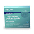 Amazon Basic Care Loperamide Hcl 2 Mg Softgels, Anti-Diarrheal, Easy to Swallow, Controls Symptoms of Traveler's Diarrhea, 24 Count - TrustMedUSA