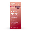 Amazon Basic Care Maximum Strength 12 Hour Nasal Spray, Oxymetazoline HCl Solution, Sinus Pressure Relief, Cold and Allergy Medicine, Decongestant, 1 fl oz (Pack of 1) - Maple Wellness Supplements