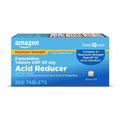 Amazon Basic Care Maximum Strength Famotidine Tablets 20 mg, Acid Reducer for Heartburn Relief, Prevents & Relieves Acid Indigestion, Heartburn Medicine, 12 Hour Protection, 200 Count - TrustMedUSA