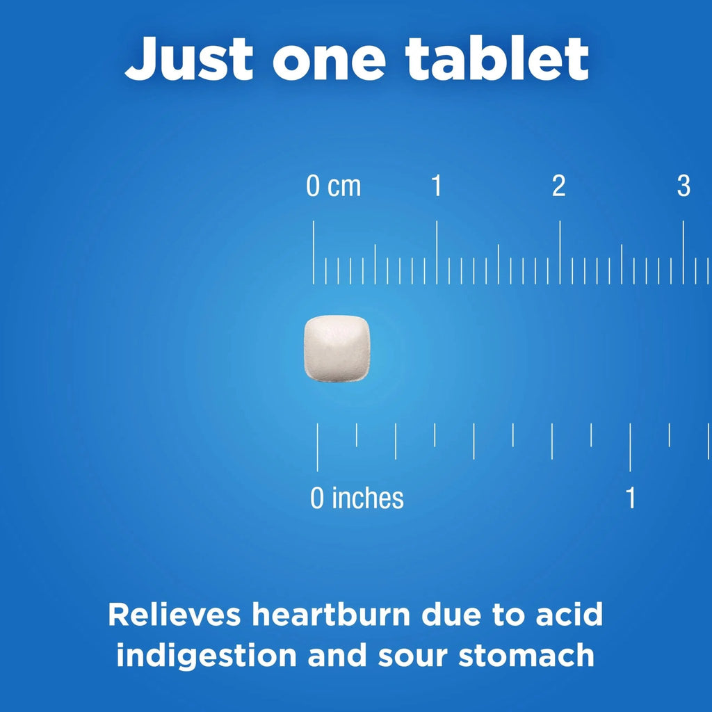 Amazon Basic Care Maximum Strength Famotidine Tablets 20 mg, Acid Reducer for Heartburn Relief, Prevents & Relieves Acid Indigestion, Heartburn Medicine, 50 Count - TrustMedUSA