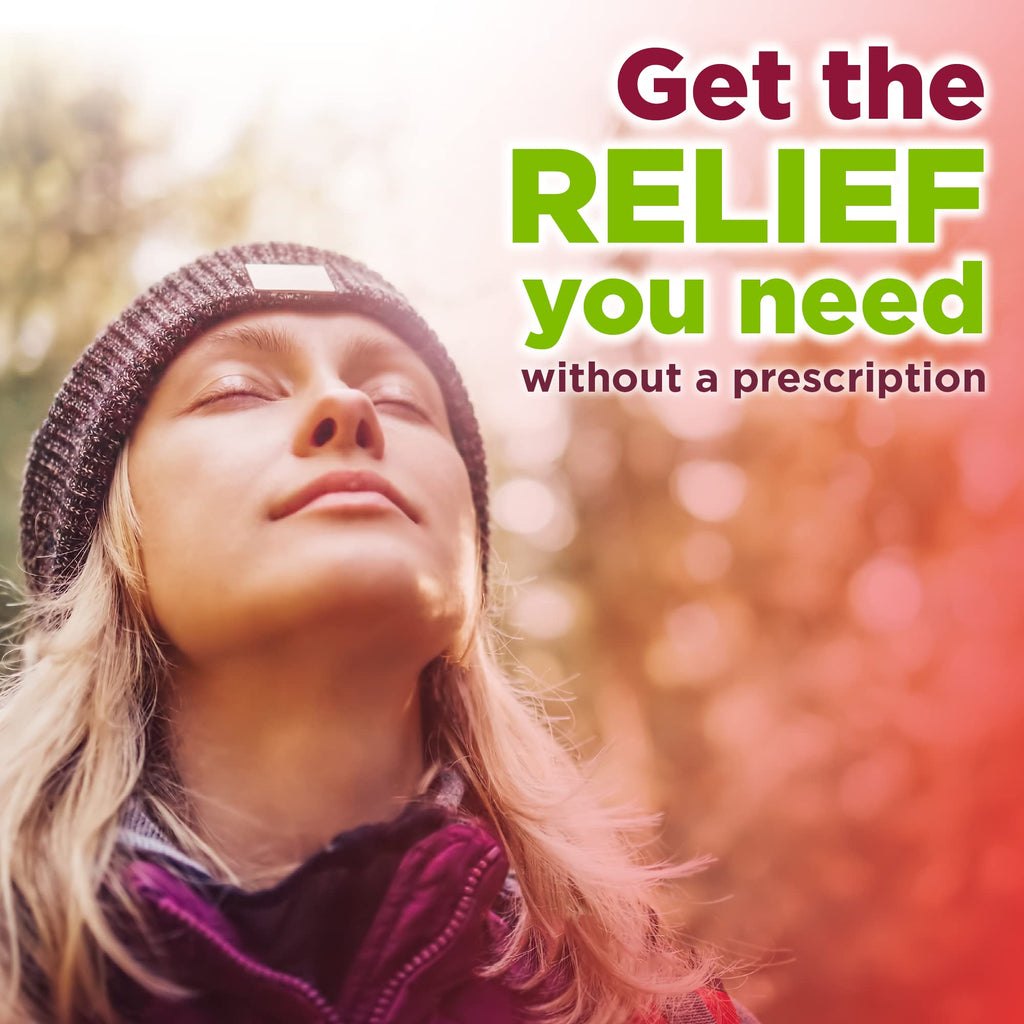 Amazon Basic Care Migraine Relief Geltabs, Pain Reliever, Acetaminophen 250 mg, Aspirin 250 mg (NSAID) and Caffeine 65 mg, Headache Relief, 80 Count - Maple Wellness Supplements