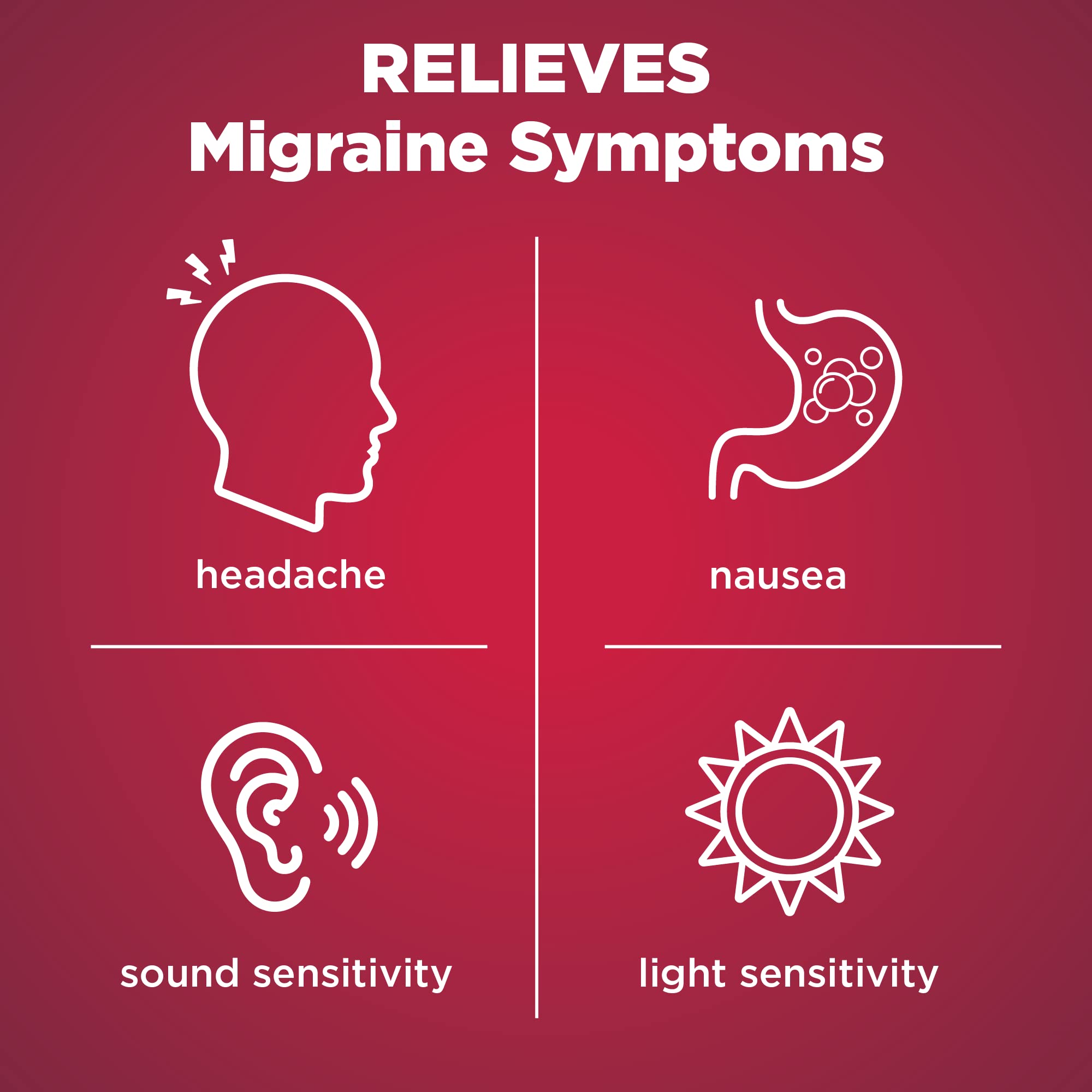 Amazon Basic Care Migraine Relief Geltabs, Pain Reliever, Acetaminophen 250 mg, Aspirin 250 mg (NSAID) and Caffeine 65 mg, Headache Relief, 80 Count - Maple Wellness Supplements