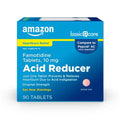 Amazon Basic Care Original Strength Famotidine Tablets, 10 mg, Acid Reducer, Heartburn Medicine, Prevents & Relieves Heartburn, Acid Indigestion Relief, 90 Count - TrustMedUSA