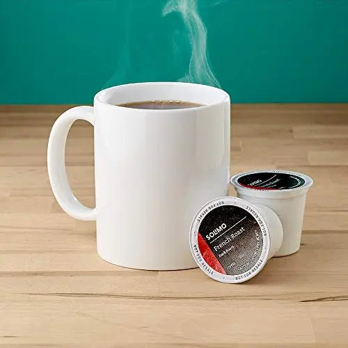 Amazon Brand - Solimo Coffee Pods, Assorted pack (French, Dark, Colombian) - TrustMedUSA