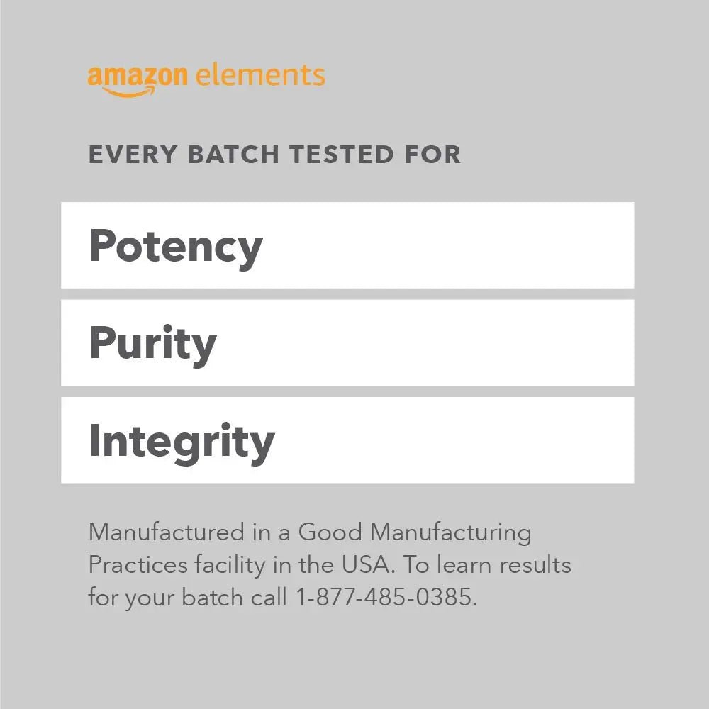 Amazon Elements Men's and Women's One Daily Multivitamins, Vegan, 65 Tablets, 2 month supply - TrustMedUSA