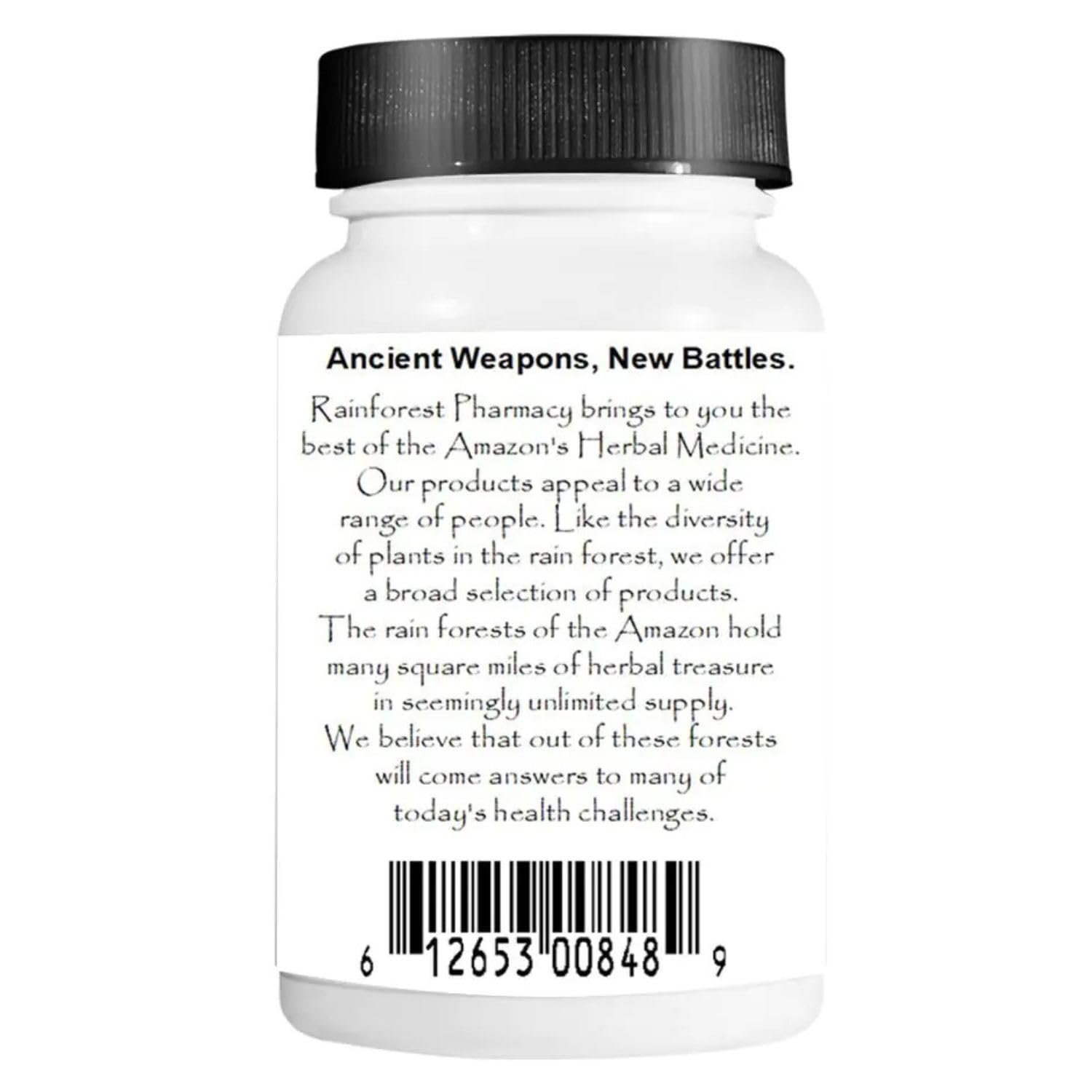 Amazon Lung Support 500mg, 120 Vegetarian Capsules | Ecologically Wildcrafted Herbal Blend for Lung Support | Non-GMO - TrustMedUSA