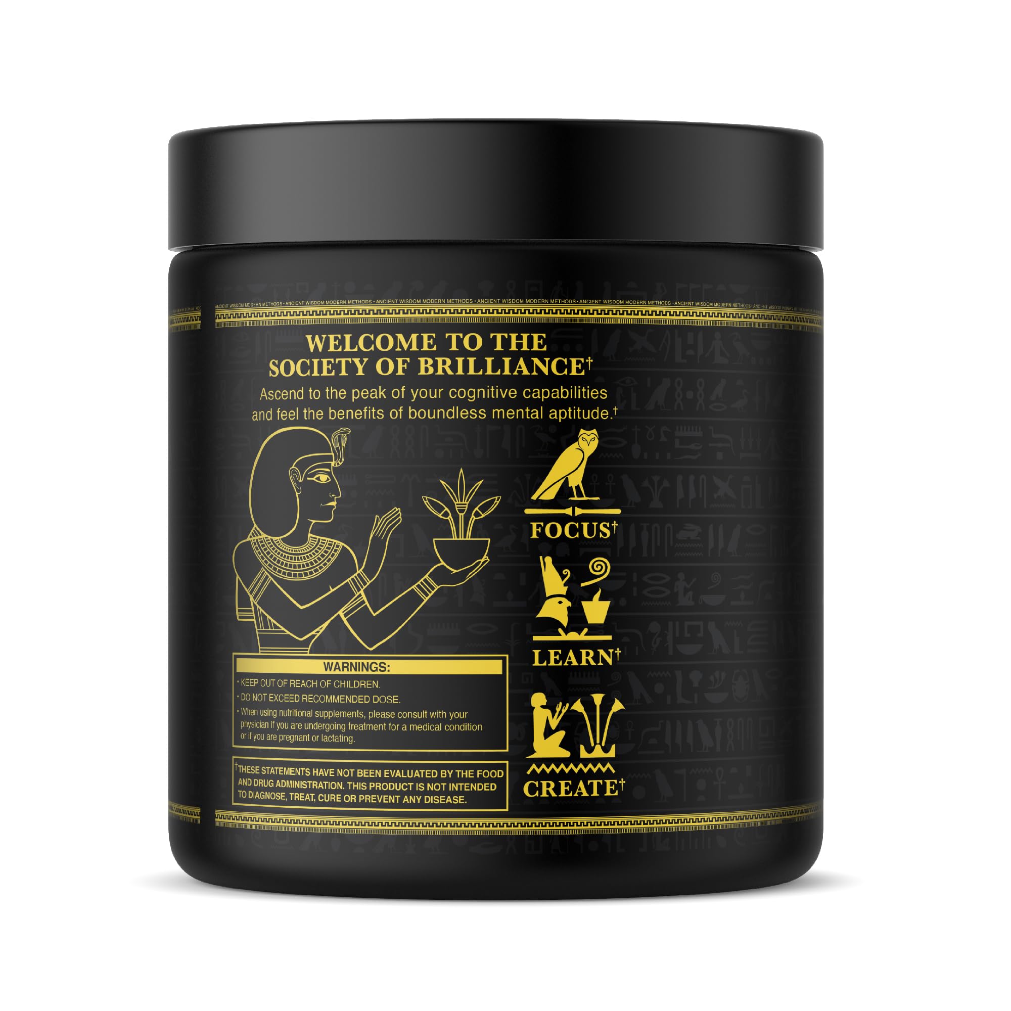Ambrosia Mental Jewels Nootropic Brain Supplement Powder | Alpha GPC, Bacopa & Phosphatidylserine | Memory, Focus & Concentration Support | 30 Servings | Cherry Limeade - TrustMedUSA