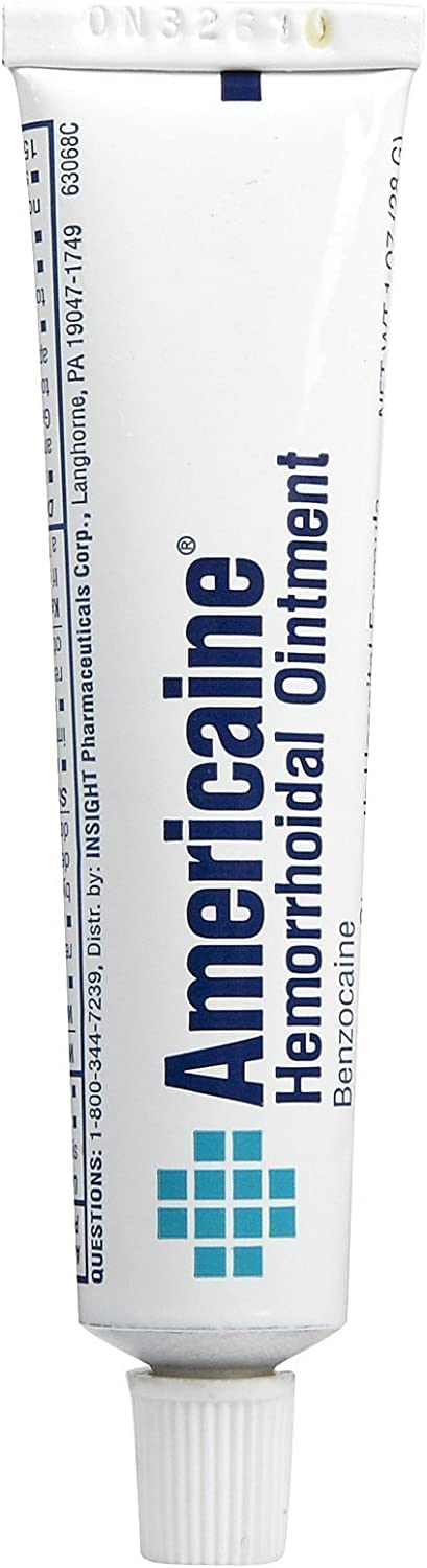 Americaine Hemorrhoidal Ointment Maximum Strength 20% Benzocaine 1 oz (Pack of 2) - TrustMedUSA