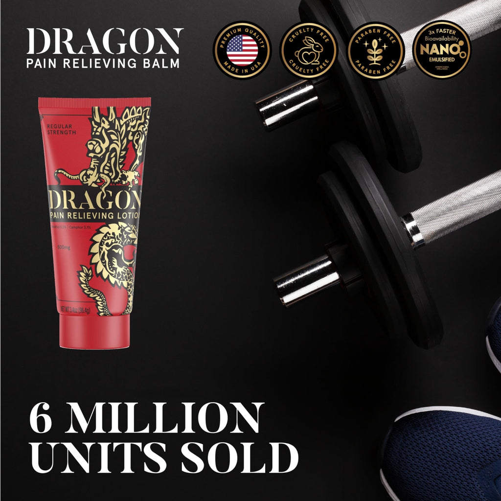 Americanna Wellness Dragon Lotion 3.4oz Regular Red - TrustMedUSA