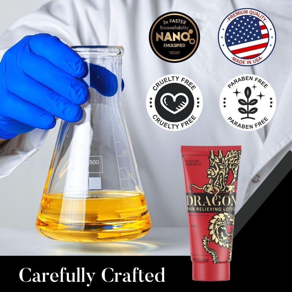 Americanna Wellness Dragon Lotion 3.4oz Regular Red - TrustMedUSA