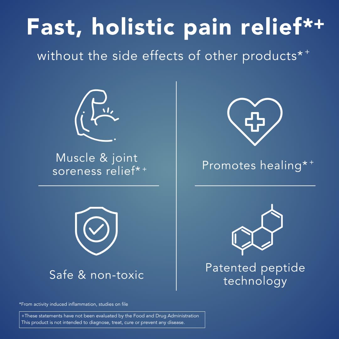 Amino Activ - Fast Holistic Support for Pain & Inflammation Caused by Activity/Exercise (180 Capsules) - TrustMedUSA