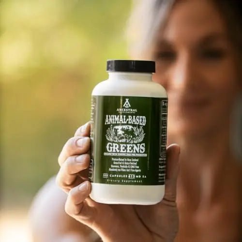 Ancestral Supplements Greens Powder Capsules, Organic Superfood - TrustMedUSA