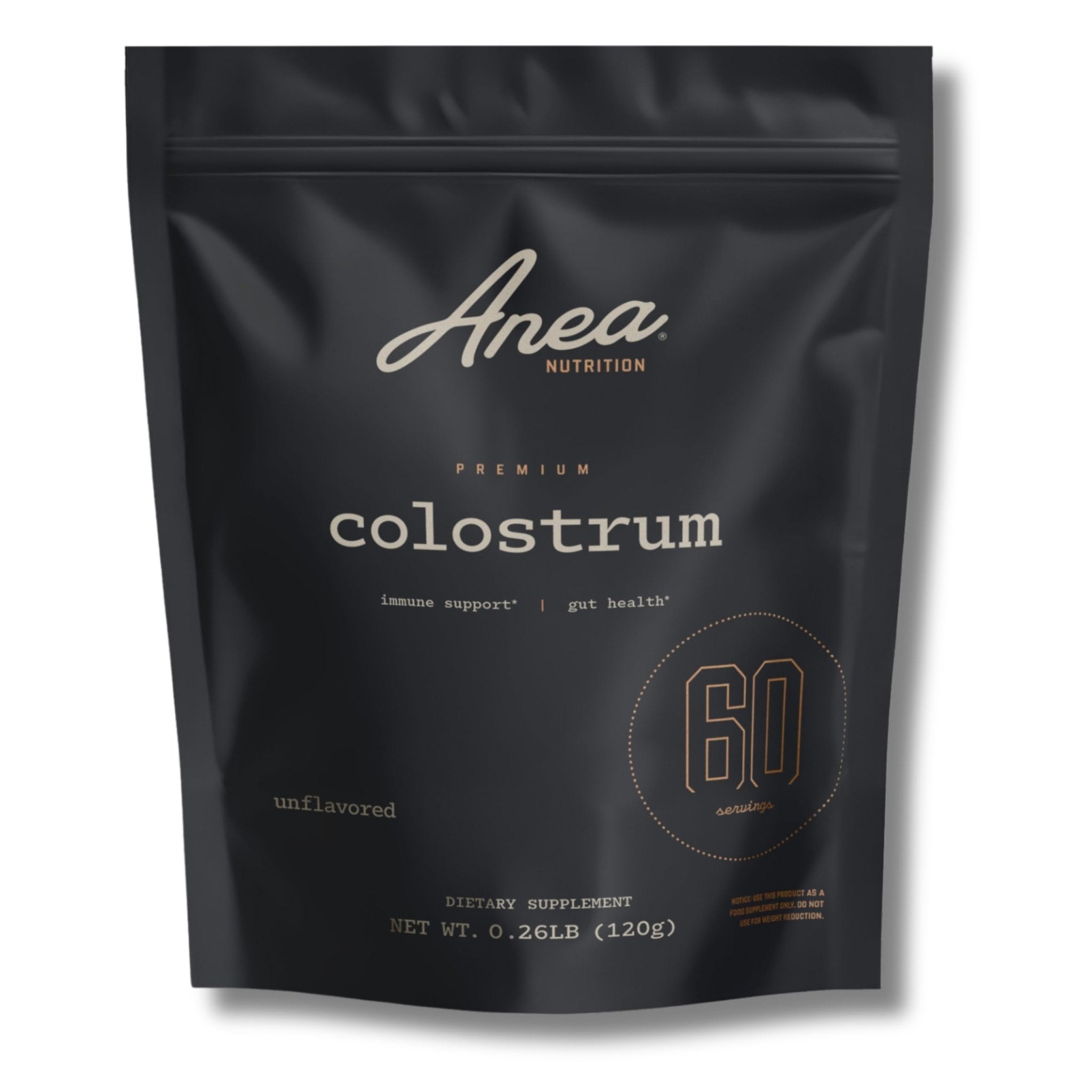 Anea Colostrum - Unflavored | Rich in Immunoglobulins & Lactoferrin | Supports Gut Health, Immunity & Recovery | Calf-First Promise | Made in USA | Made in GMP Facility - TrustMedUSA