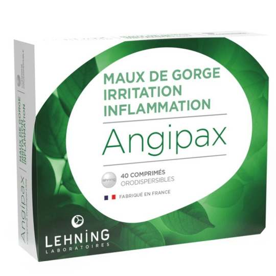Angipax sore throat 40 tabs - LEHNING - TrustMedUSA