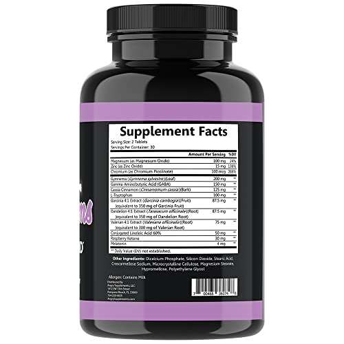 Angry Supplements Skinny Dreams, Night Time for Restful Sleep All-Natural Weight Loss - TrustMedUSA