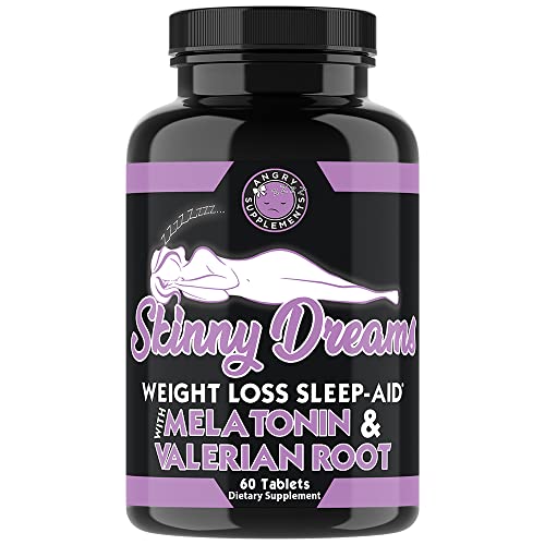 Angry Supplements Skinny Dreams, Night Time for Restful Sleep All-Natural Weight Loss - TrustMedUSA