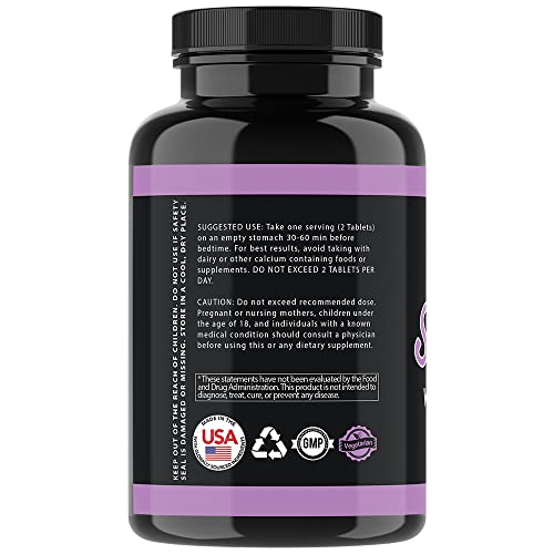 Angry Supplements Skinny Dreams, Night Time for Restful Sleep All-Natural Weight Loss - TrustMedUSA