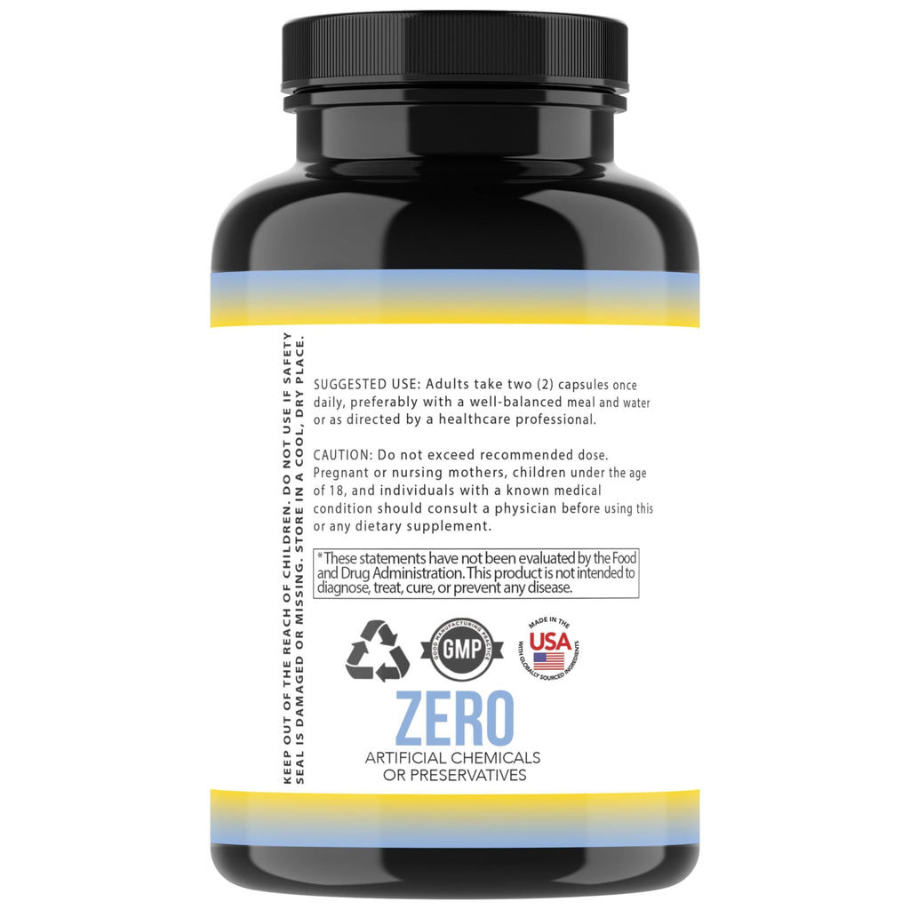 Angry Supplements Stress Less Day-Time Mood Support Pills – Natural Stress Relief with Ashwagandha, Rhodiola, L-Theanine, Magnesium & B Vitamins– Calm Focus & Mental Clarity – 60 Capsules (1-Bottle) - TrustMedUSA
