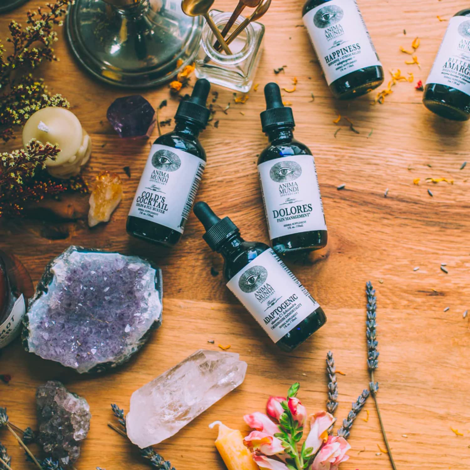 Anima Mundi Apothecary Dolores Tonic - Herbal Pain Management Supplement - Liquid Drops for Pain Management Support (2oz / 59ml) - TrustMedUSA