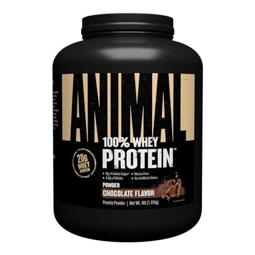 Animal 100% Whey Protein Powder – Whey Blend for Pre- or Post-Workout, Recovery - TrustMedUSA