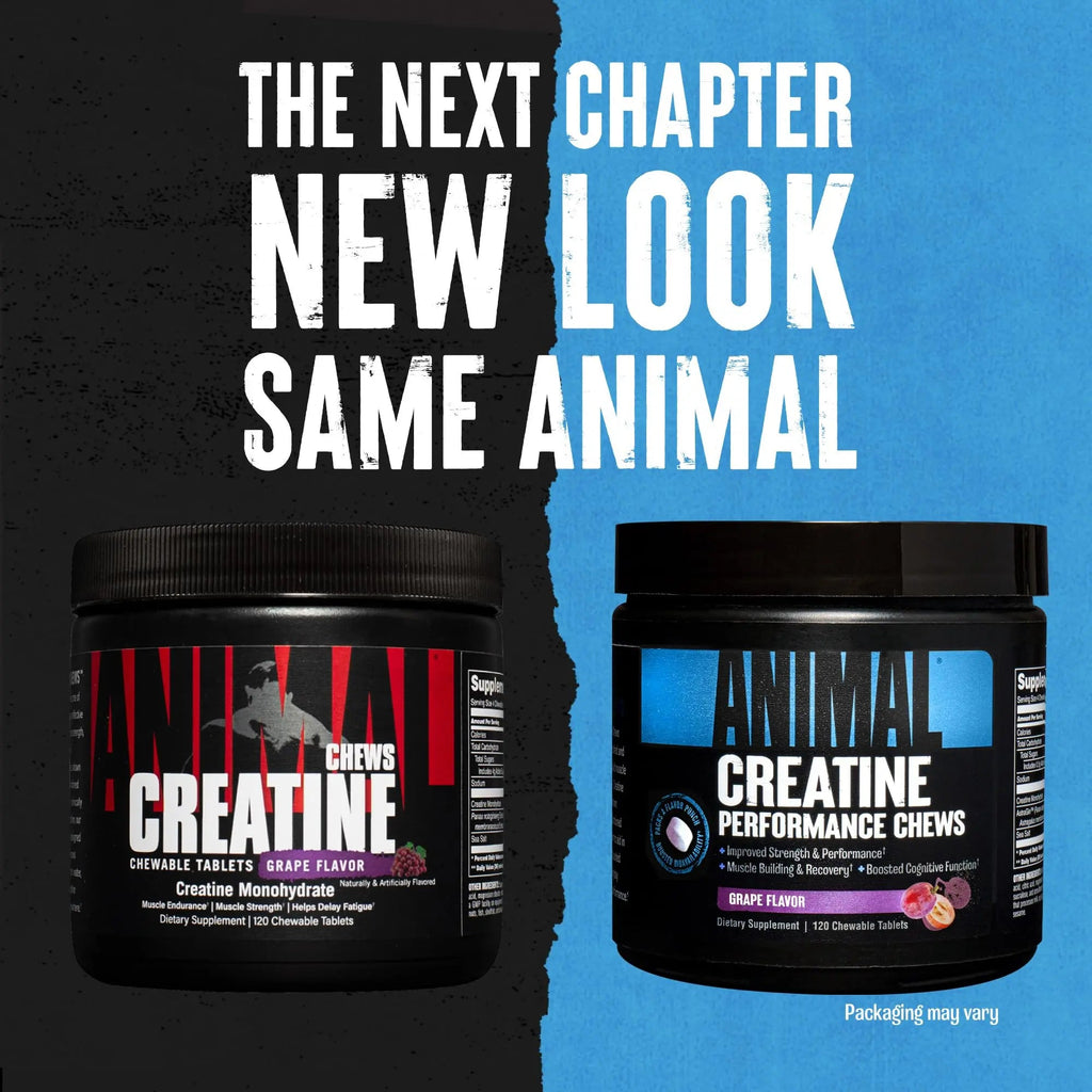 Animal Creatine Chews Tablets - Enhanced Creatine Monohydrate with AstraGin - TrustMedUSA