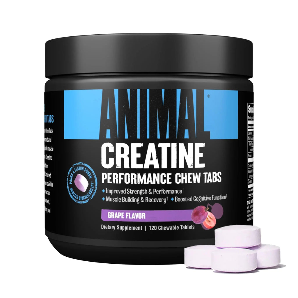 Animal Creatine Chews Tablets - Enhanced Creatine Monohydrate with AstraGin - TrustMedUSA