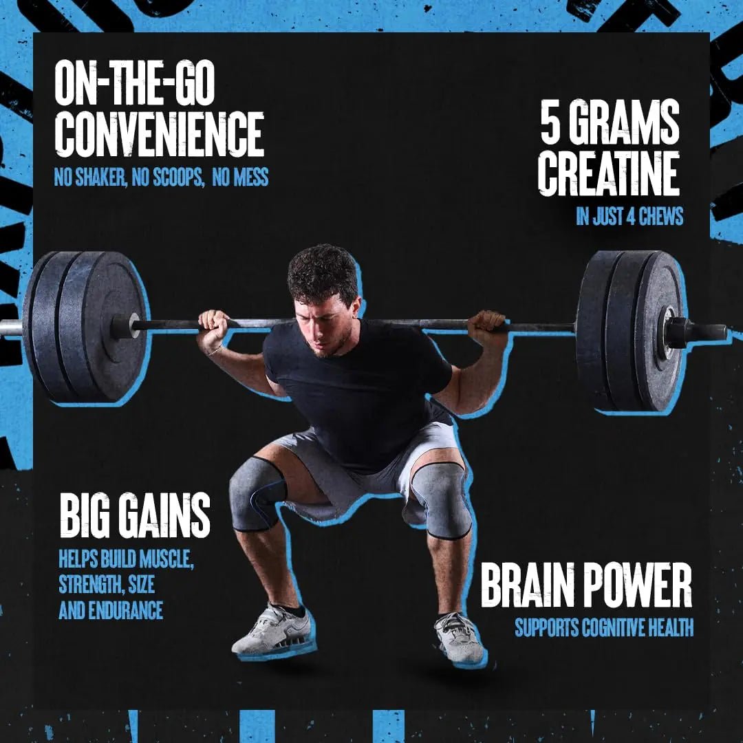 Animal Creatine Chews Tablets - Enhanced Creatine Monohydrate with AstraGin to Improve - TrustMedUSA