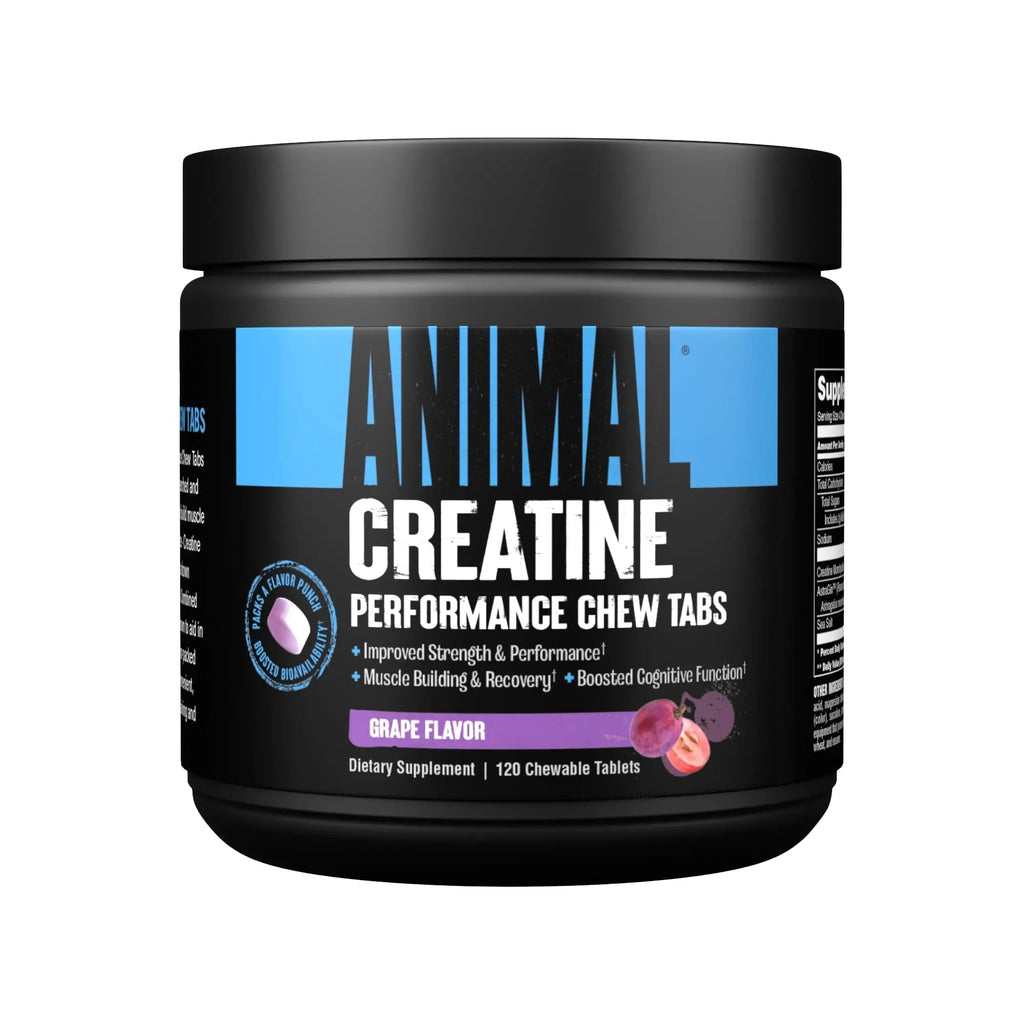Animal Creatine Chews Tablets - Enhanced Creatine Monohydrate with AstraGin to Improve - TrustMedUSA