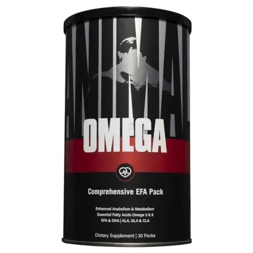 Animal Omega – Omega 3 & 6 Supplement – Fish Oil, Flaxseed Oil, Salmon Oil, Cod Liver - TrustMedUSA