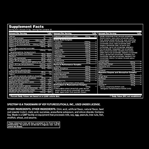 Animal Pak - Vitamin Powder with Zinc, Magnesium, Amino Acids and More - Digestive - TrustMedUSA