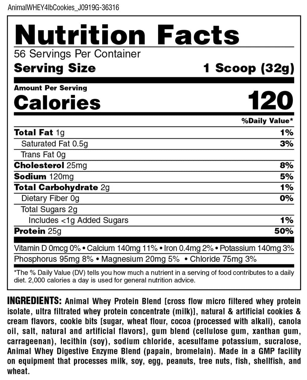 Animal Whey Isolate Protein Powder, Loaded for Post Workout and Recovery & Optimum - TrustMedUSA