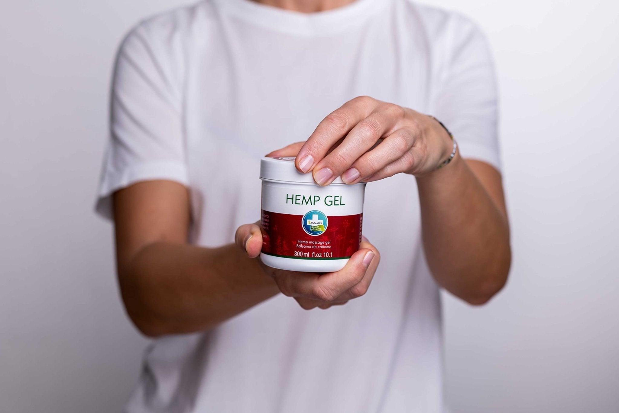 Annabis Natural Vegan Joint & Muscle Hemp Gel for Massage Neck, Shoulders, Elbows, Back, Knees, Ankles, Muscles, Joints, and Tendons - TrustMedUSA