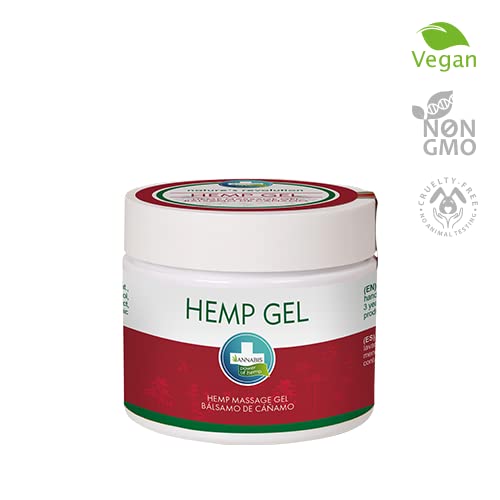 Annabis Natural Vegan Joint & Muscle Hemp Gel for Massage Neck, Shoulders, Elbows, Back, Knees, Ankles, Muscles, Joints, and Tendons - TrustMedUSA