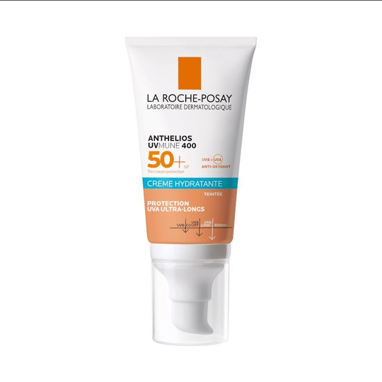 Anthelios UVMUNE 400 50ml tinted moisturizing cream for sensitive skin, 50+ LA ROCHE POSAY - TrustMedUSA