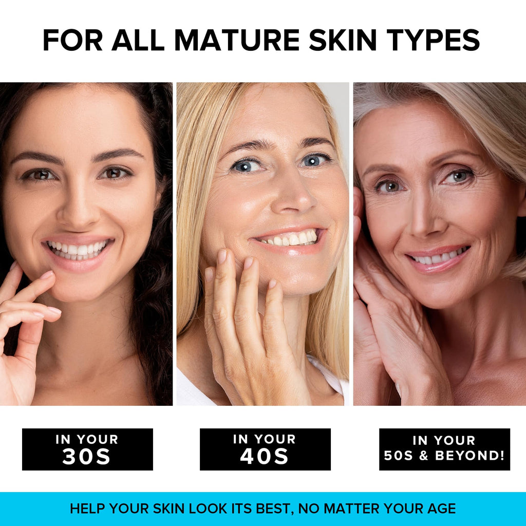 Anti-Aging Face Moisturizer with Retinol, Collagen & Hyaluronic Acid - Made in USA - TrustMedUSA