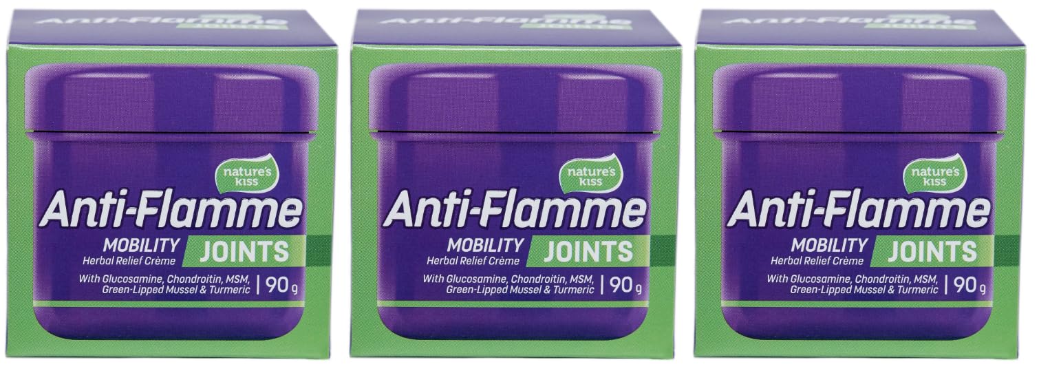 Anti-Flamme Joints - Fast Acting with Natural Ingredients - 90g (Pack of 3) - TrustMedUSA