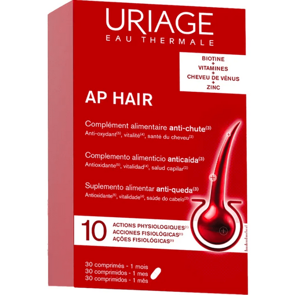 Anti-Hair Loss Food Supplement AP-Hair Uriage 30 tablets - TrustMedUSA
