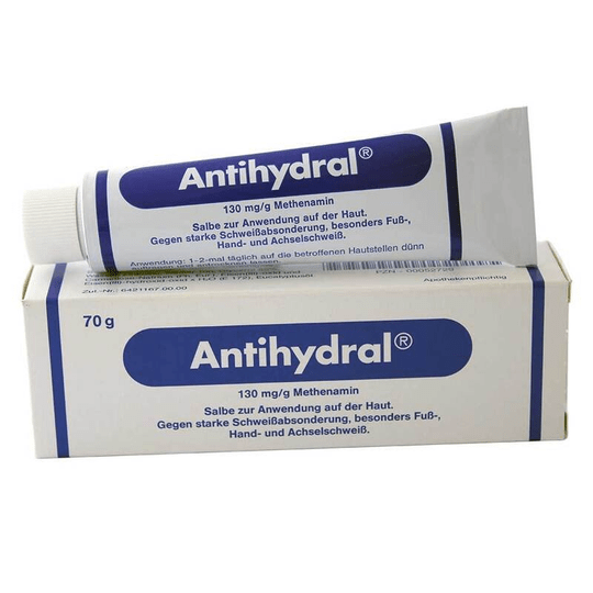 Antihydral ointment, 70 g - Excessive foot hand sweating - TrustMedUSA