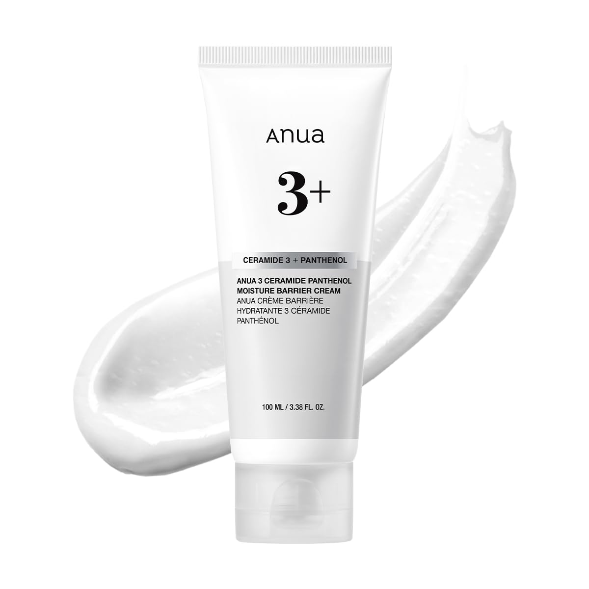 ANUA 3 Ceramide Panthenol Moisture Barrier Cream, Hydrating Daily Face Moisturizer for All Skin Types, Soothing, Non Comedogenic - Maple Wellness Supplements