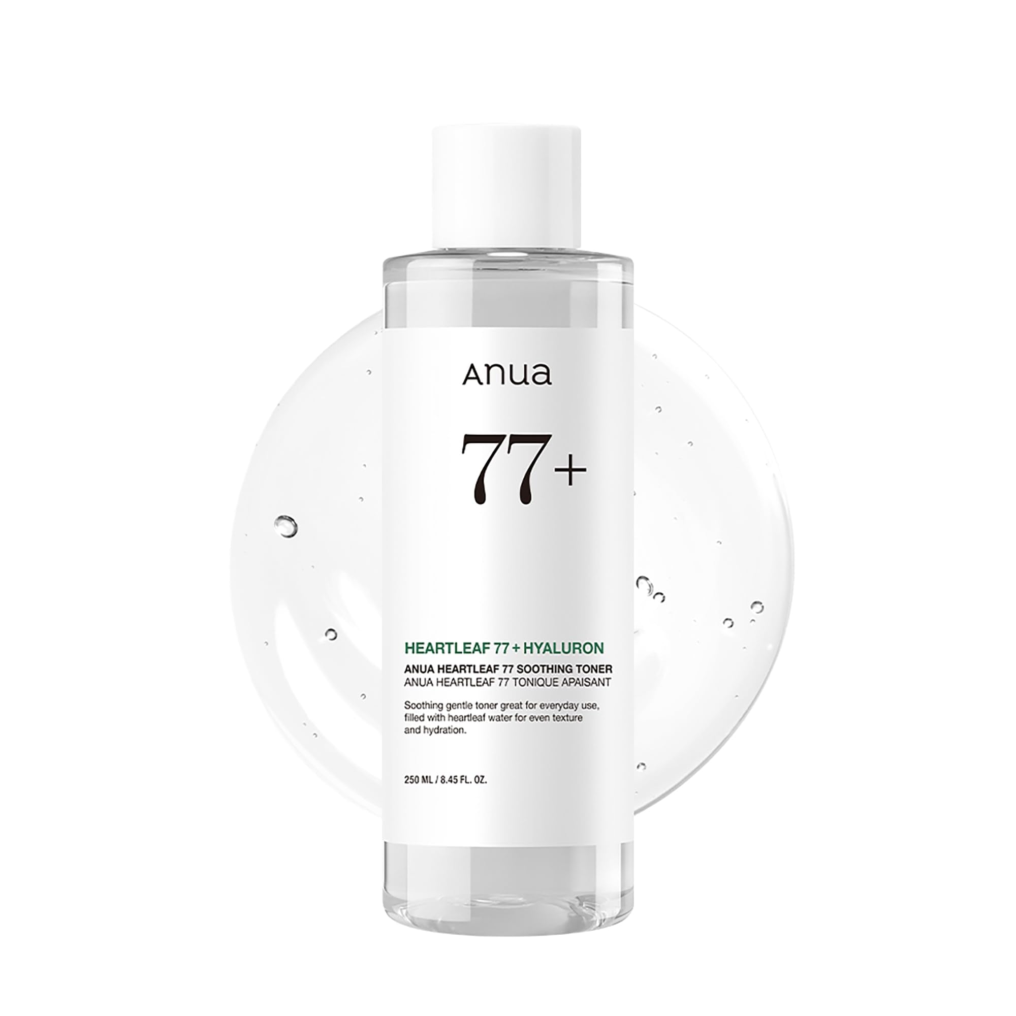 Anua Heartleaf 77 Soothing Toner, Moisturizing & Calming Facial Toner for Glass Skin, Hyaluronic Acid, Lightweight Hydration - Maple Wellness Supplements
