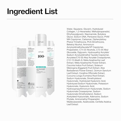 Anua PDRN Hyaluronic Acid 100 Moisturizing Cream, Lightweight, Non-Greasy Hydrating Face Moisturizer with Salmon DNA - TrustMedUSA