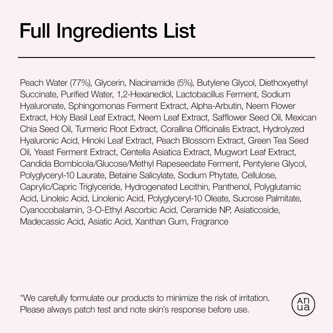 Anua Peach 70 Niacinamide Serum, Daily Glow Serum For Face, Skin Tone & Dullness Care with Vitamin B12, Lightweight - Maple Wellness Supplements