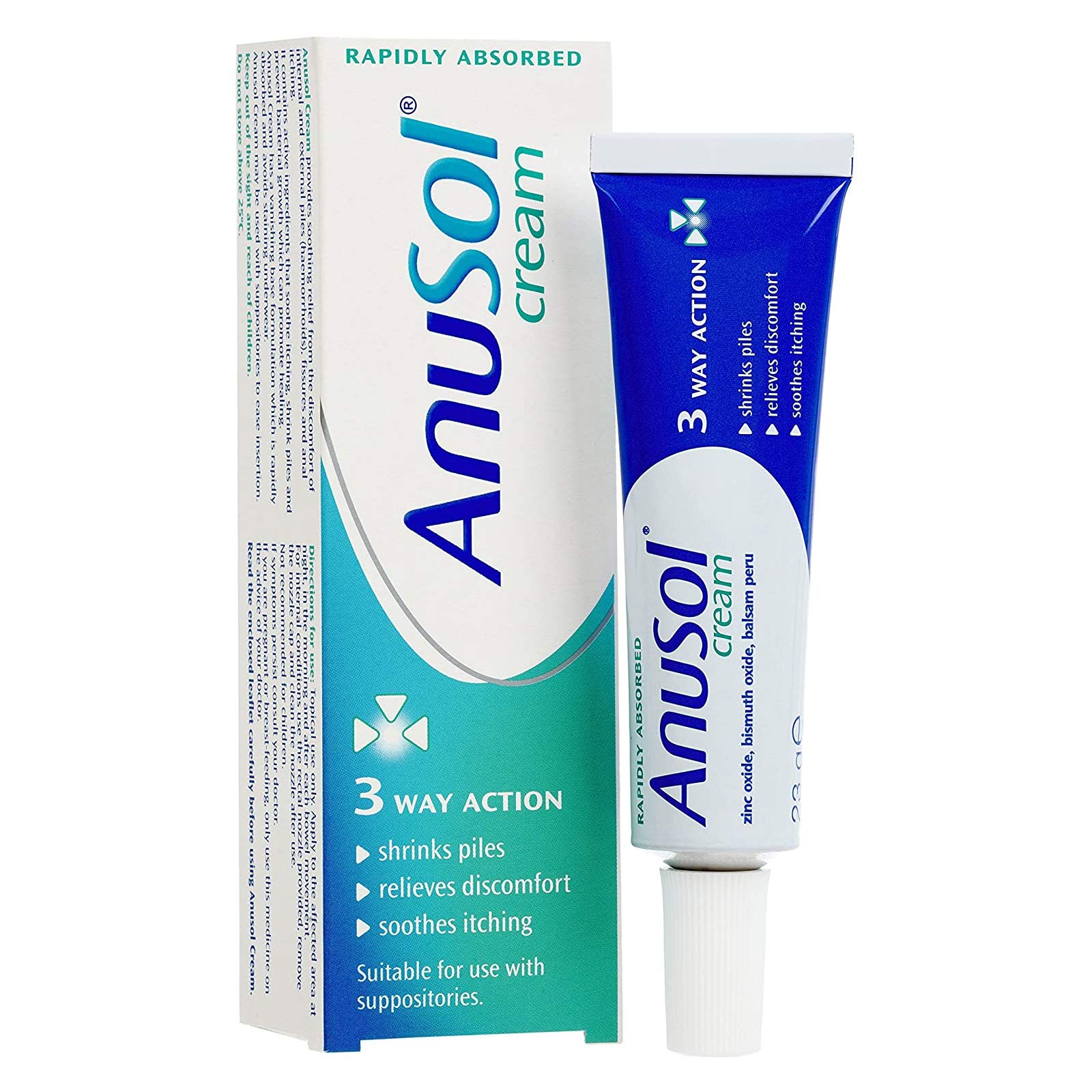 Anusol Cream Haemorrhoid Treatment 23G - TrustMedUSA