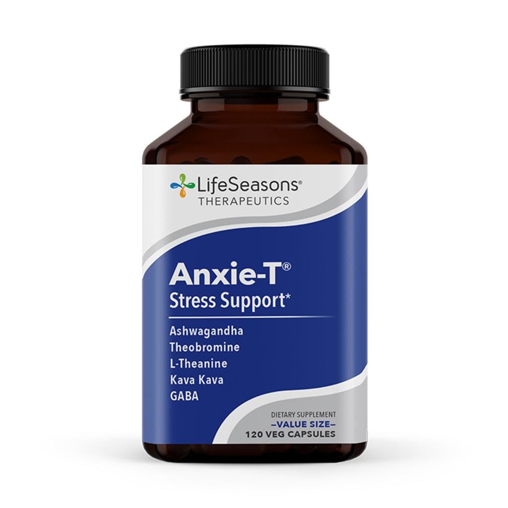 Anxie-T - Stress Relief Supplement - Supports Mood & Mental Focus - Feel Calm - TrustMedUSA